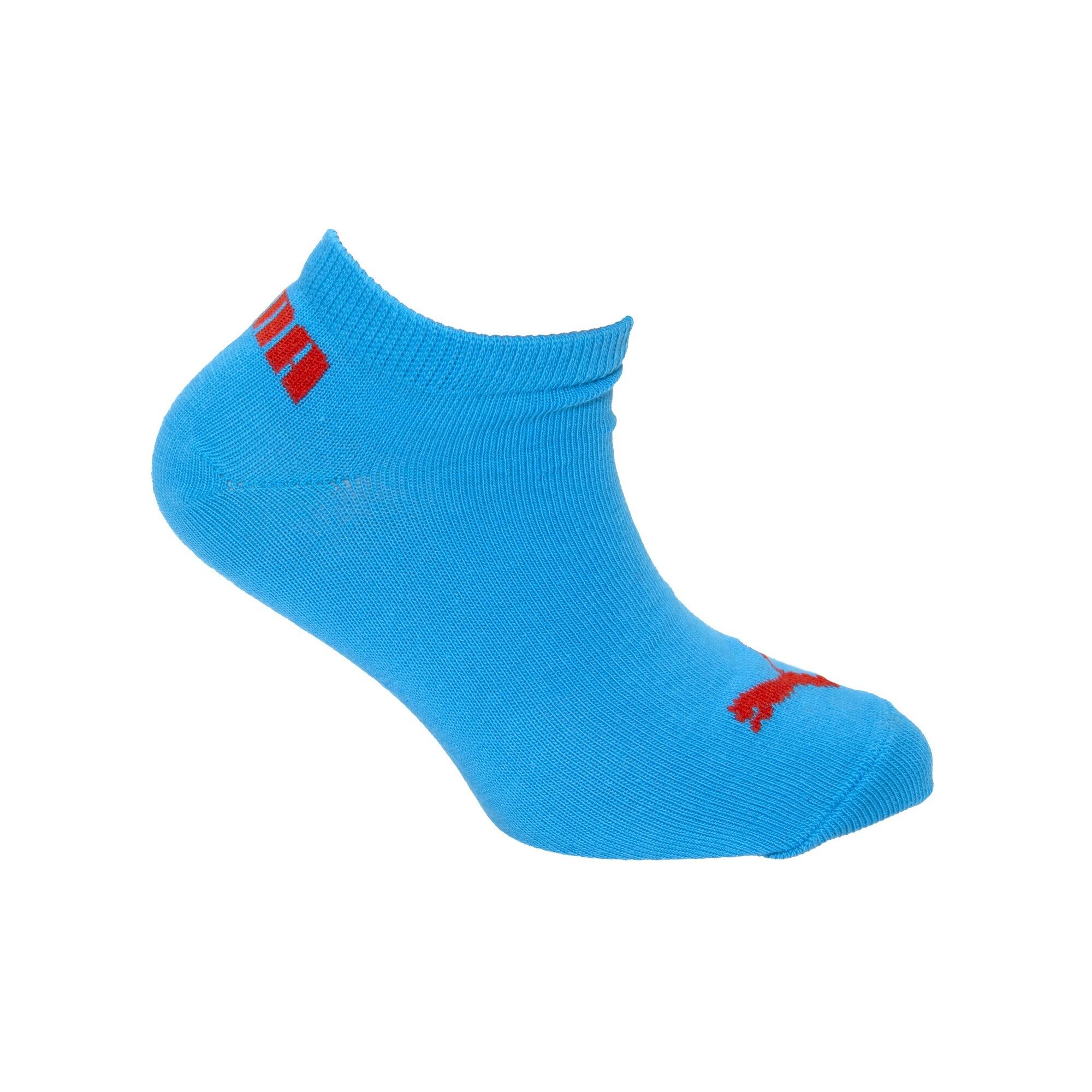 Childrens/Kids Sport Lifestyle Trainer Socks (2 Pairs) (Red/Blue) 3/3