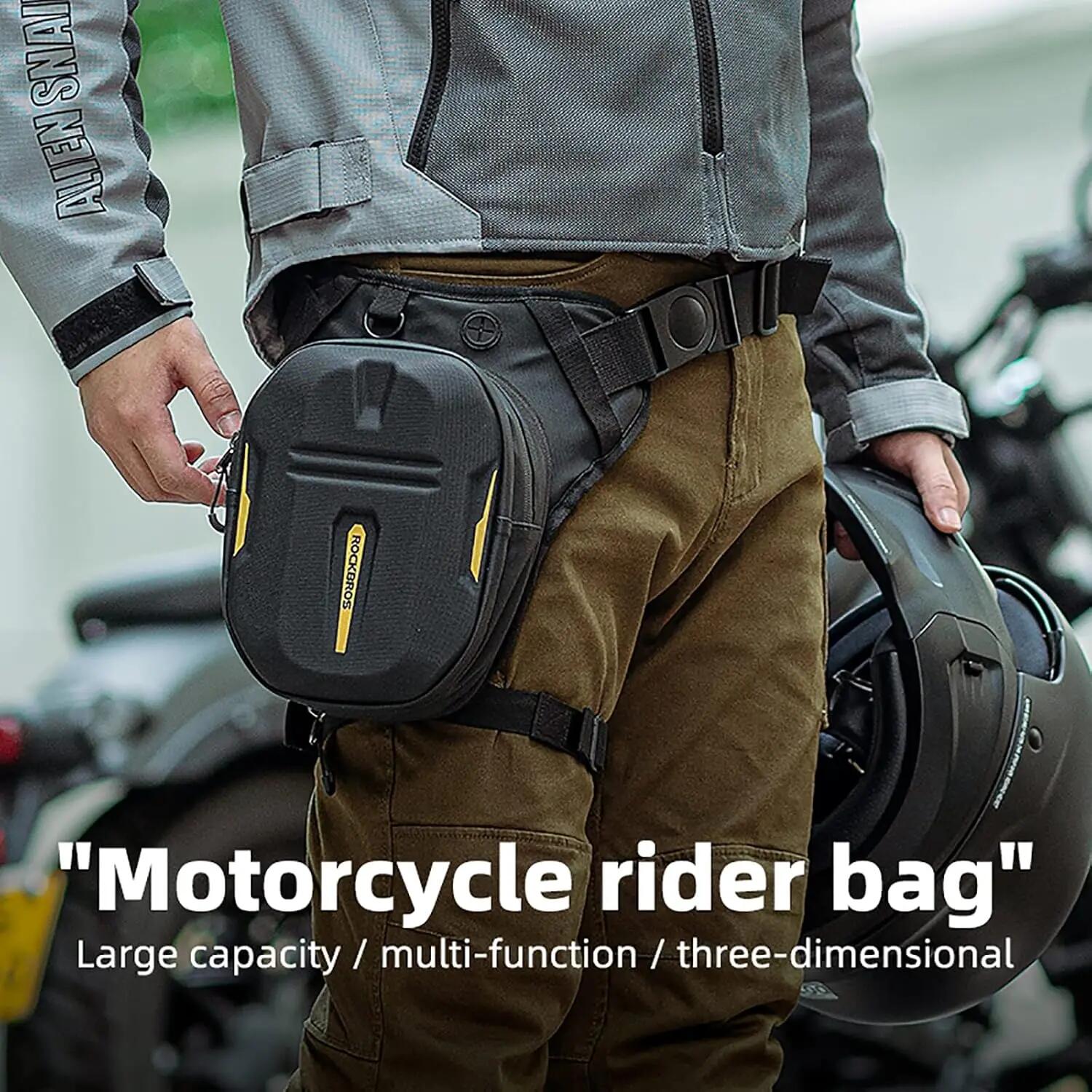Tankrucksack Motorrad wasserdicht magnetisch Beintasche erweiterbar 2/7