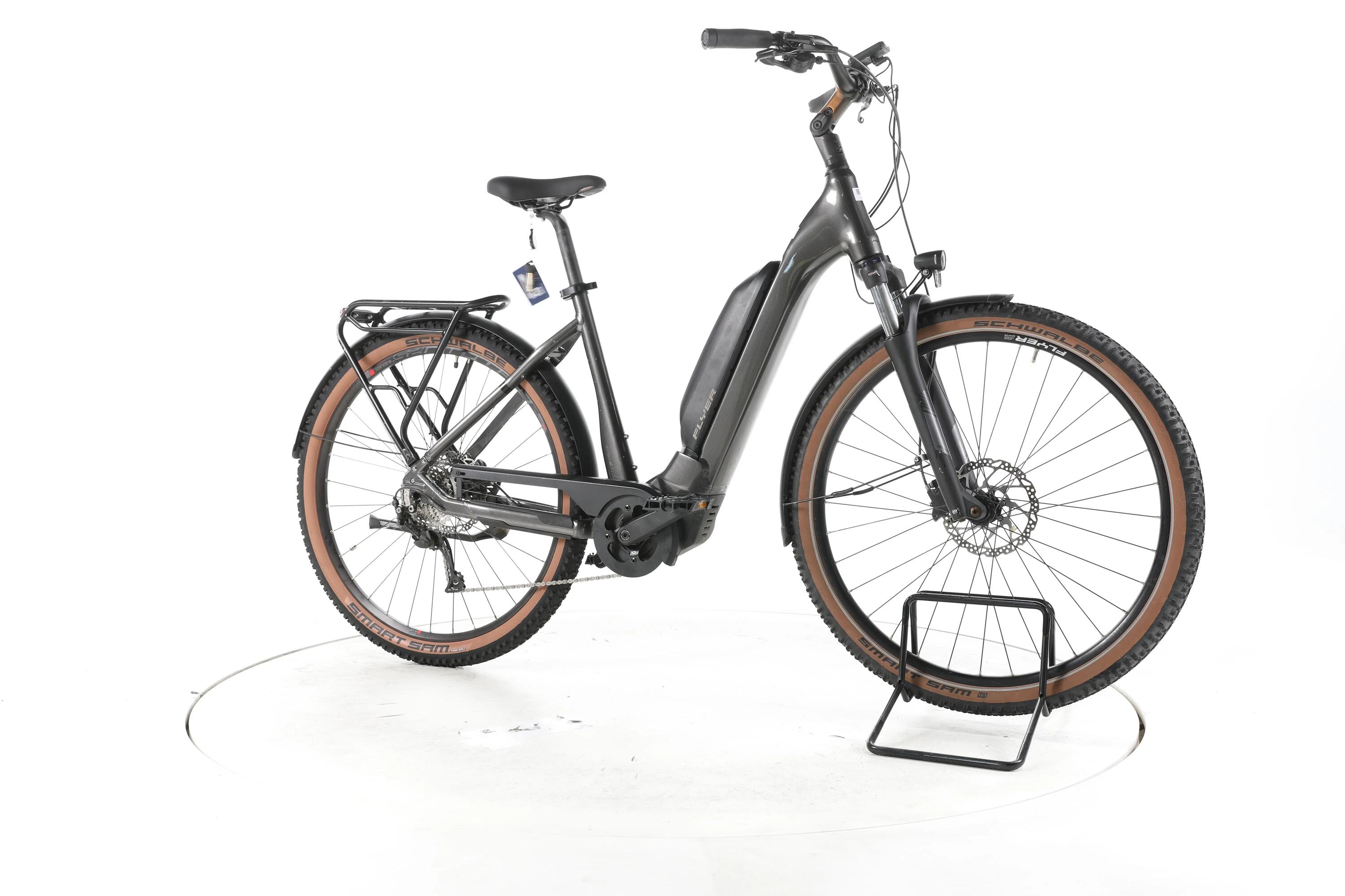 Second Life - FLYER Upstreet5 3.12 Trekking E-Bike Niska rama - Stan dobry 2/7