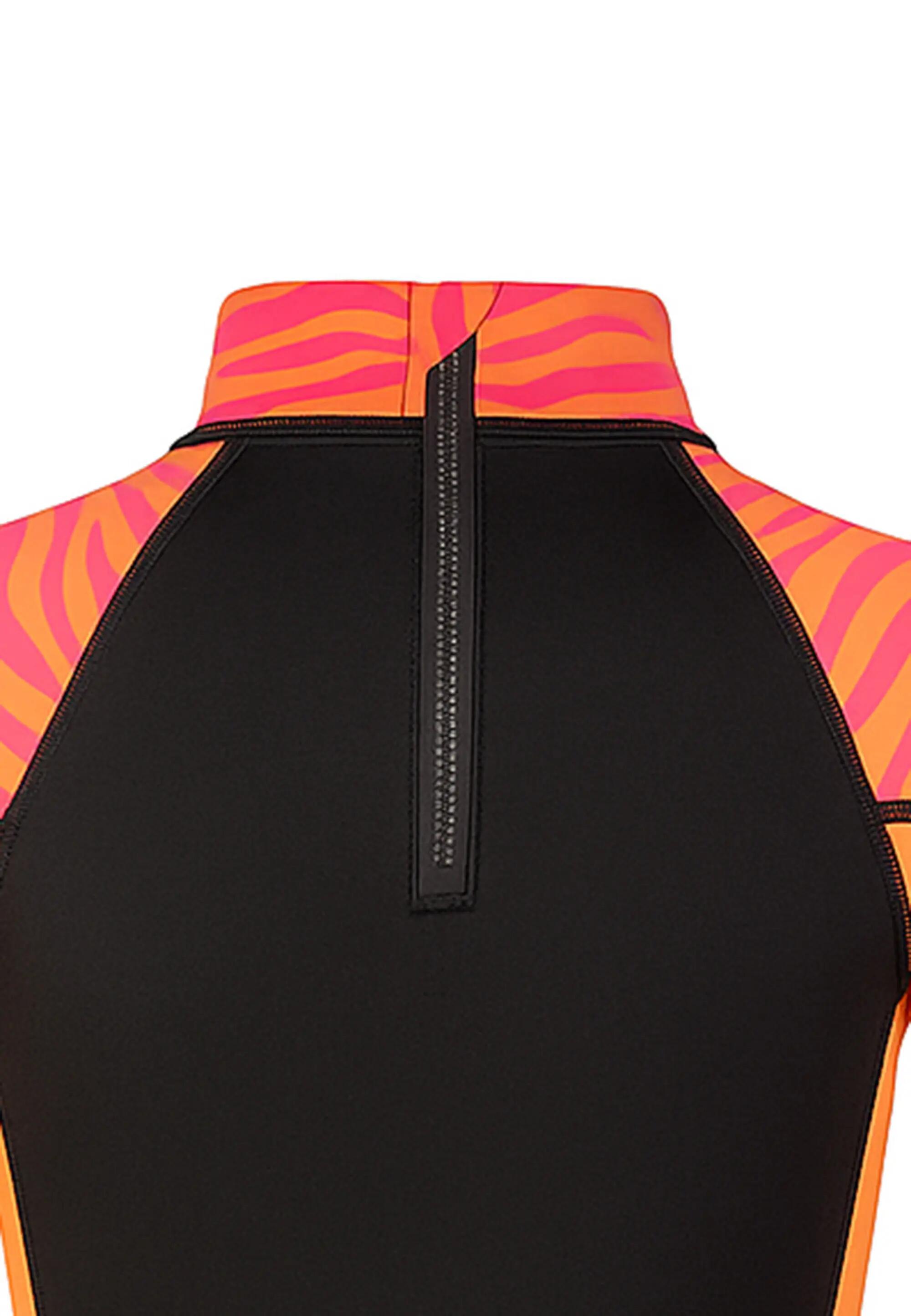 Neoprenanzug Neopren-Shorty BEactive Neopren Twins "Zebra Vibes" 8/9
