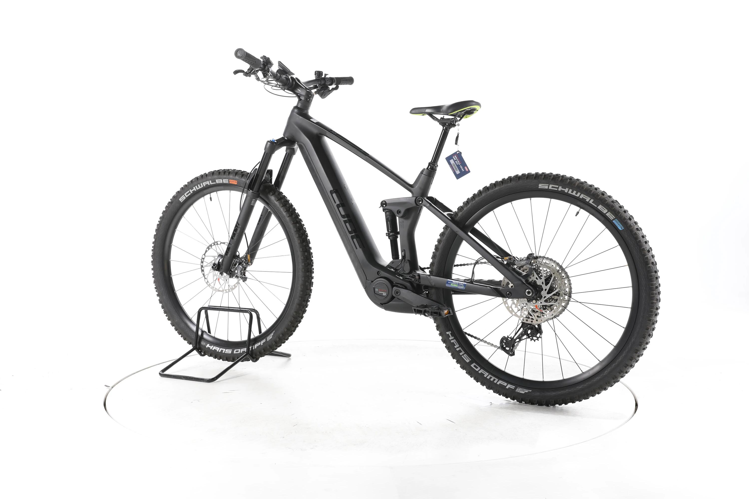 Second Life - Cube Stereo Hybrid 140 HPC SLX E-Bike Carbon - Bardzo dobry stan 7/7