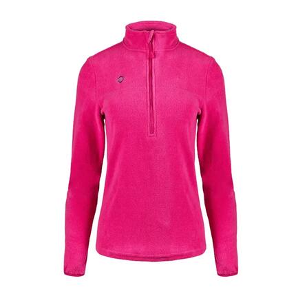 Doublure polaire de sport demi - zip SUTTON W pour femme par Izas , améliorez