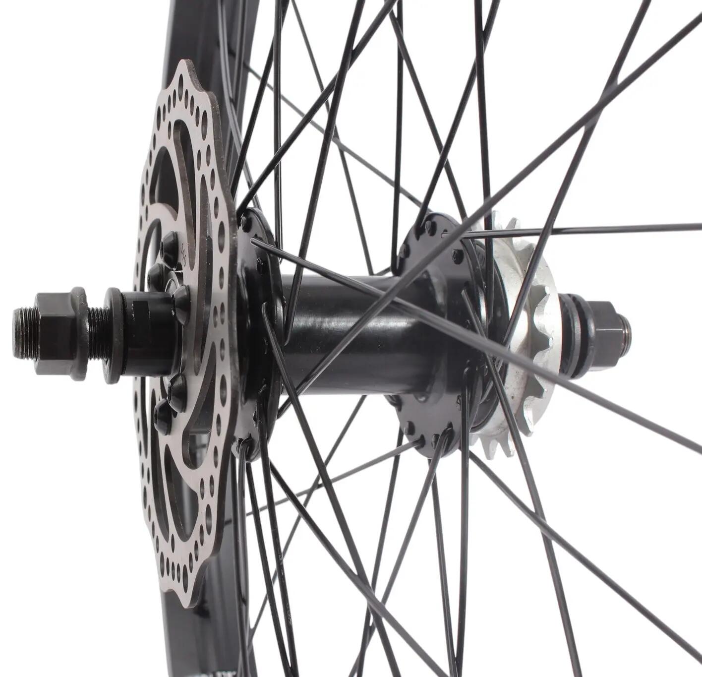 RODA BMX TRASEIRA MVP PRETO 20" 14MM S/B KHEBIKES 6/7