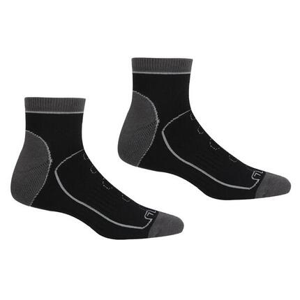 Socquettes SAMARIS TRAIL Homme (Noir / Gris Foncé)