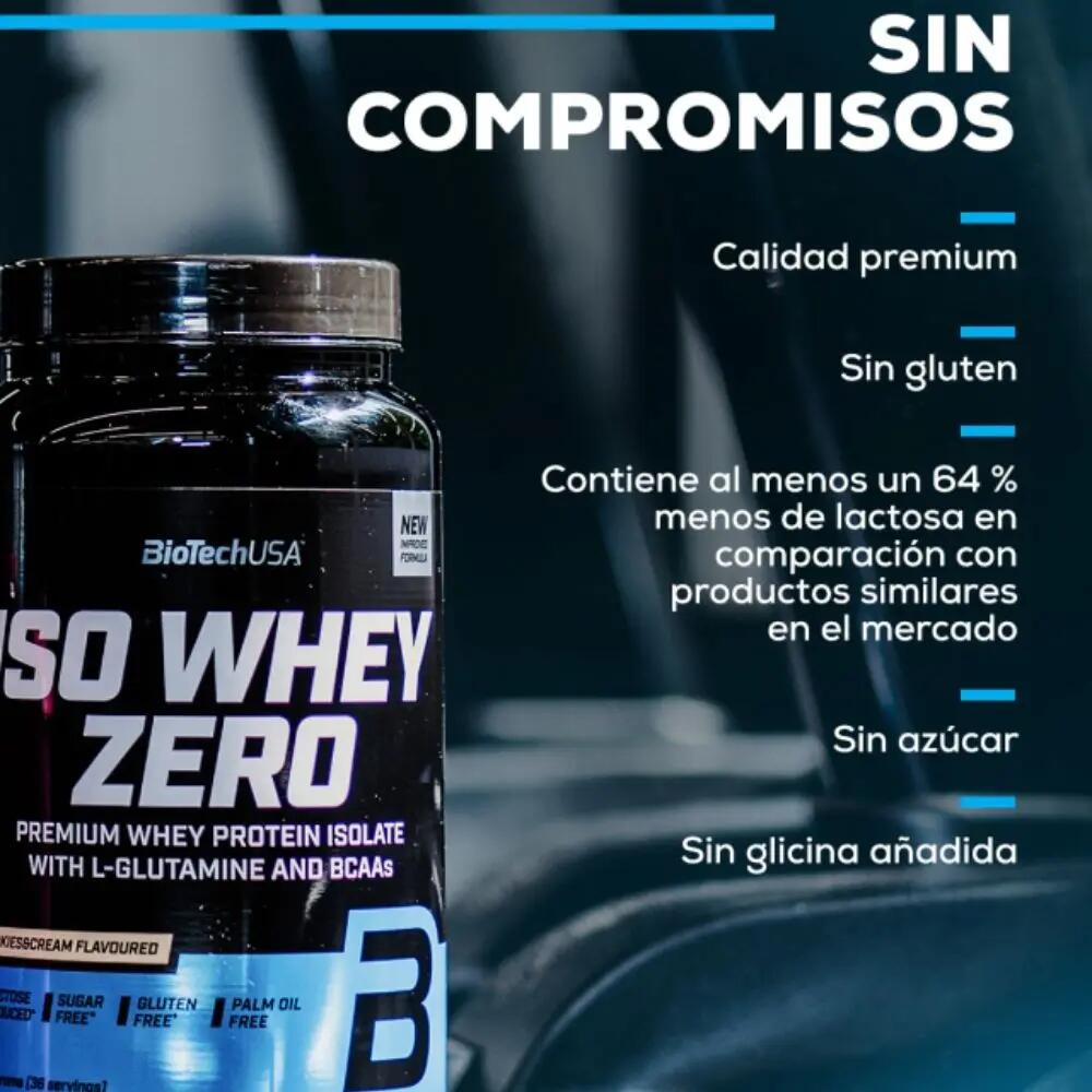 Wei-isolaat - Iso Whey Zero (908g) - Vanille 3/6