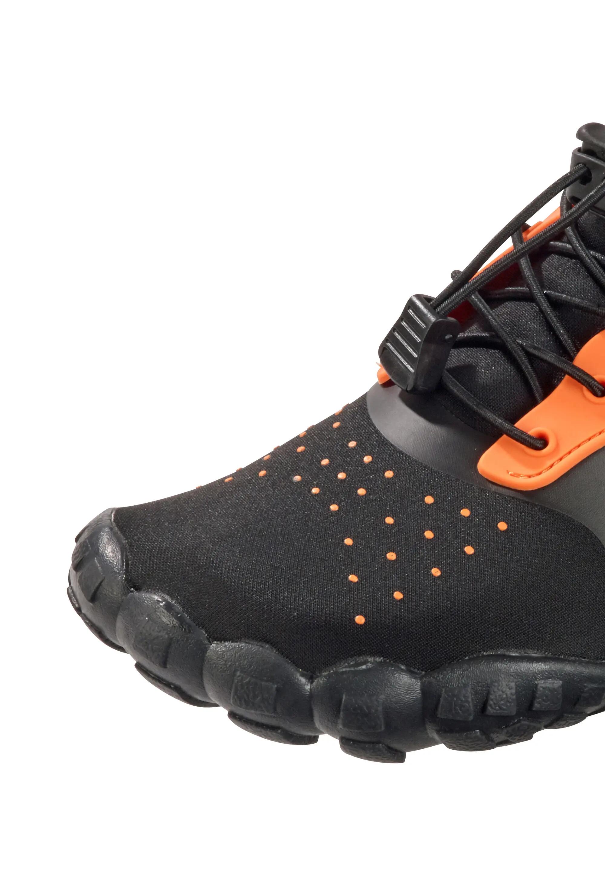 Beco Aquaventure Waterschoenen | Zwart/oranje 8/8
