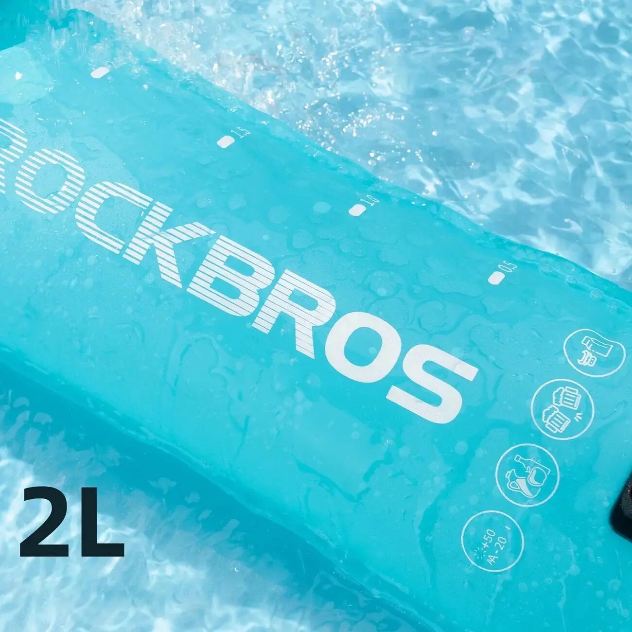 bukłak rockbros water bag sportowy - niebieski 3/6