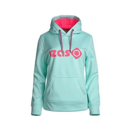 Damen-Sweatshirt DUERO W V4 mit verstellbarer Kapuze, Logo und Fronttasche
