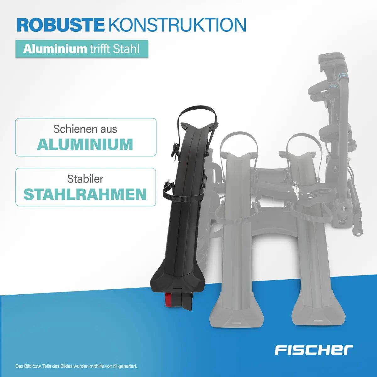 FISCHER Erweiterungssatz 3.Fahrrad RoadLine Black 6/7