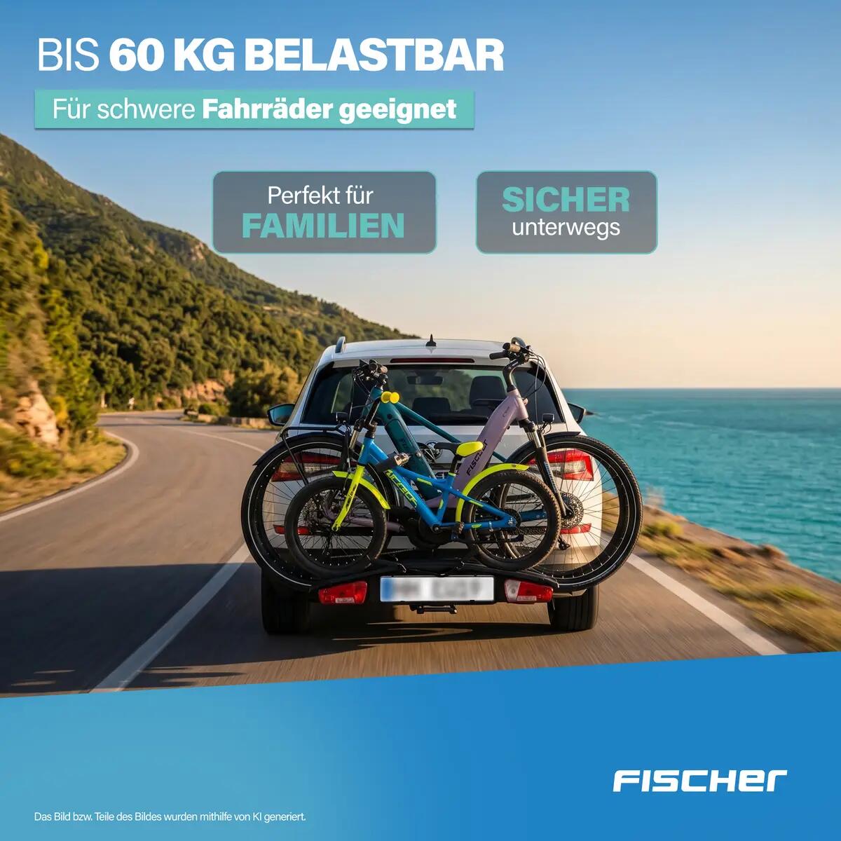 FISCHER Erweiterungssatz 3.Fahrrad RoadLine Black 5/7