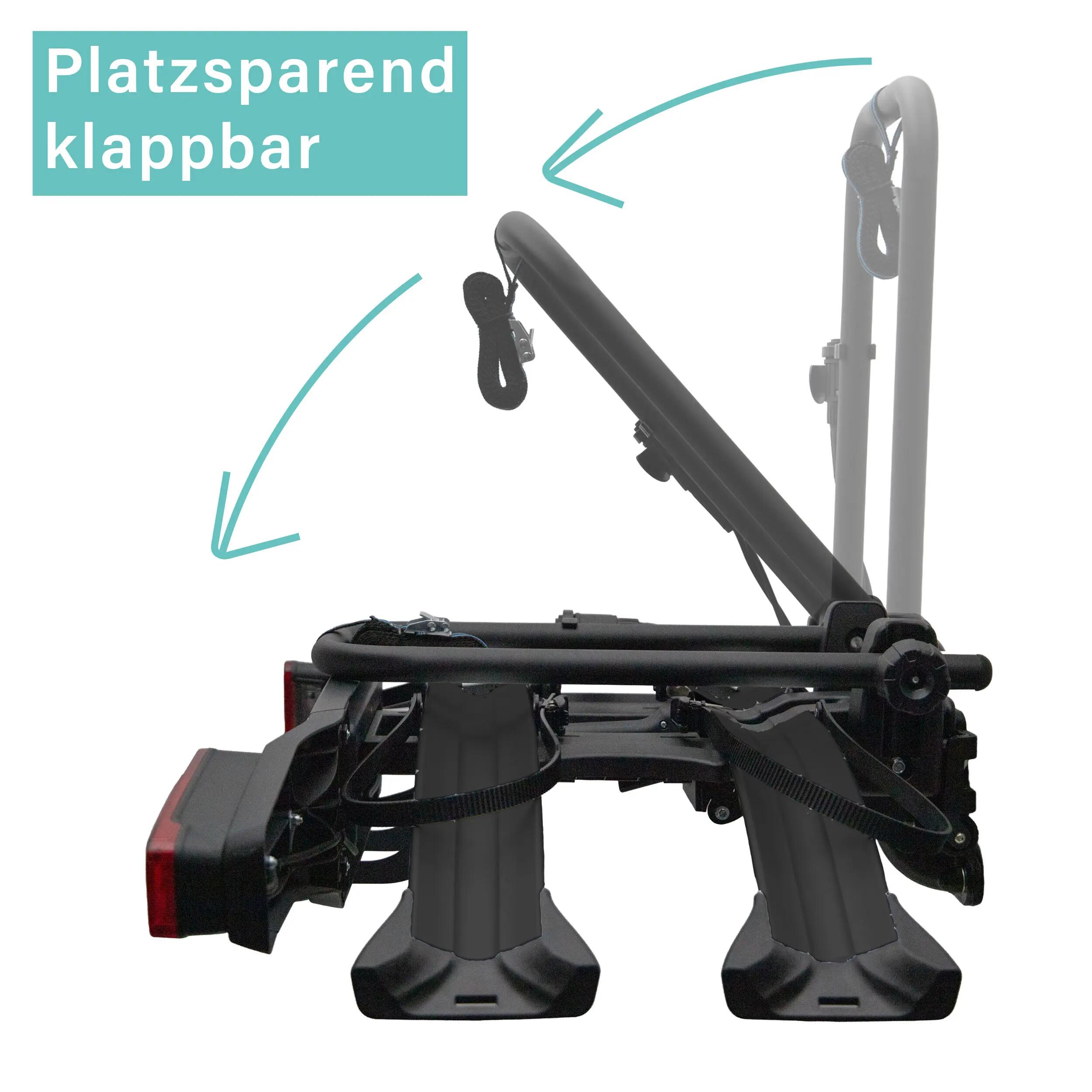 FISCHER Kupplungs-Fahrradträger RoadLine Black 5/8