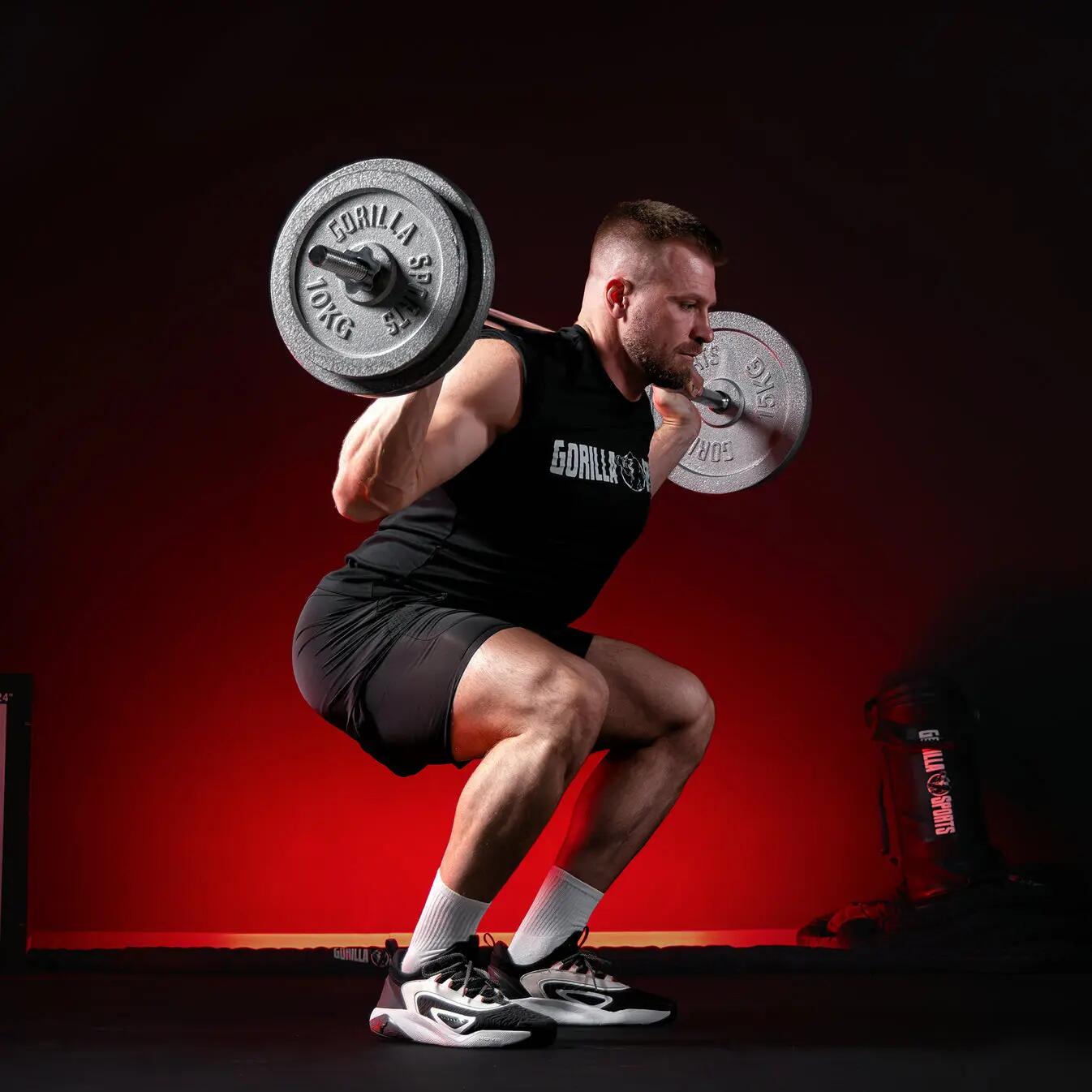 Set d'haltères en fonte 108 kg 4/7