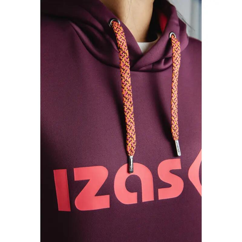 Damessweatshirt DUERO W V4 met verstelbare capuchon, logo en voorzak 8/8