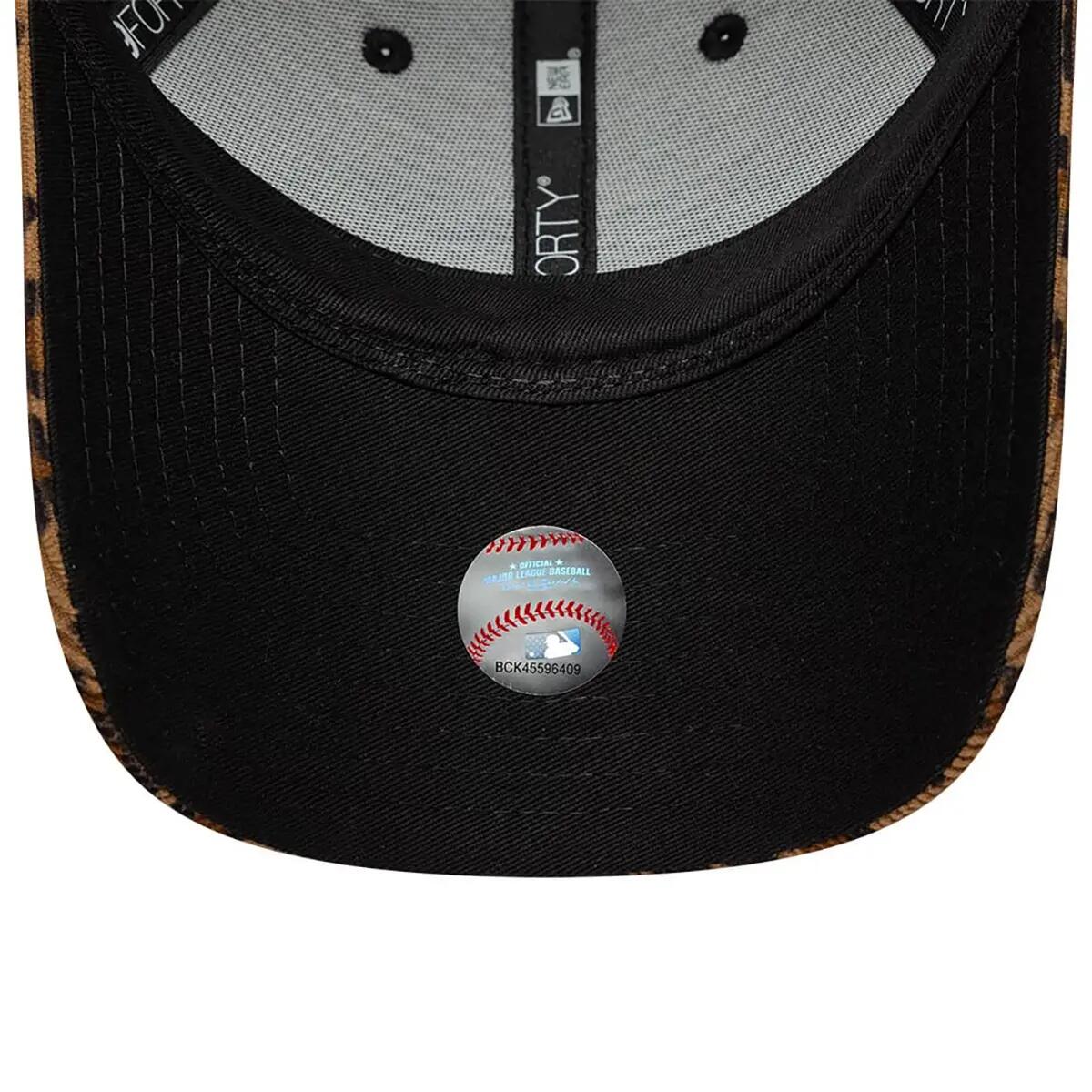Cappellino da baseball donna New York Yankees New Era 9Forty Leopard Cord 5/5