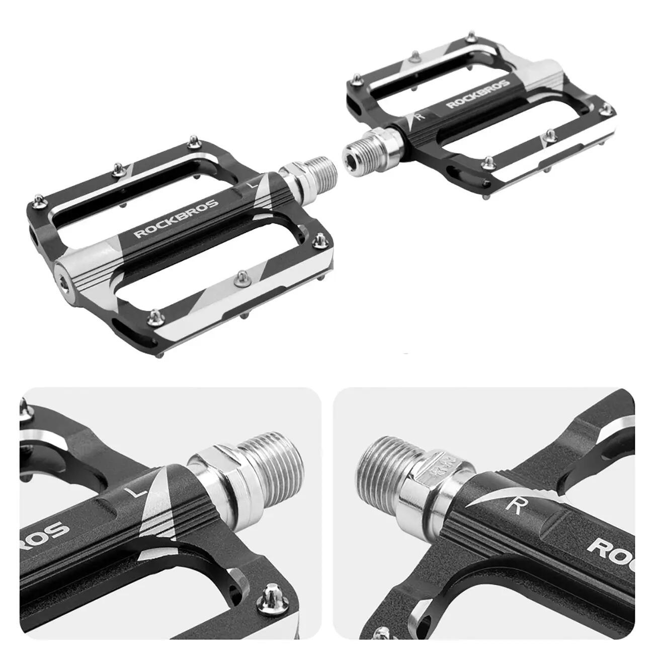 Pedały rowerowe z pinami mtb aluminiowe 3/6