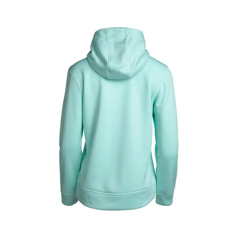 Sweat femme DUERO W V4 avec capuche réglable, logo et poche frontale 2/3