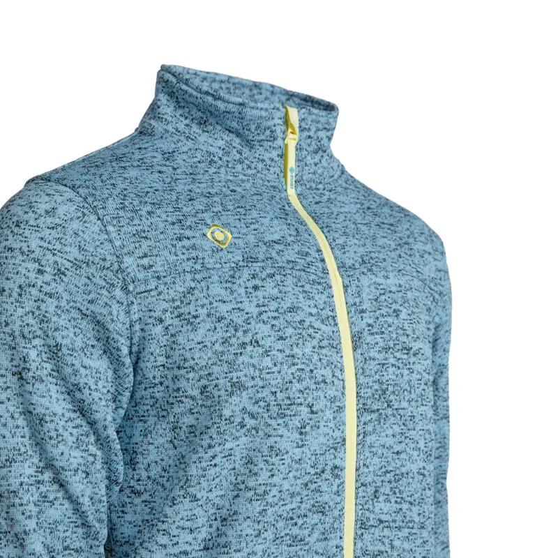 Izas Chaqueta polar de punto térmica de hombre SAMAUN M V3 con cuello alto y 3/4