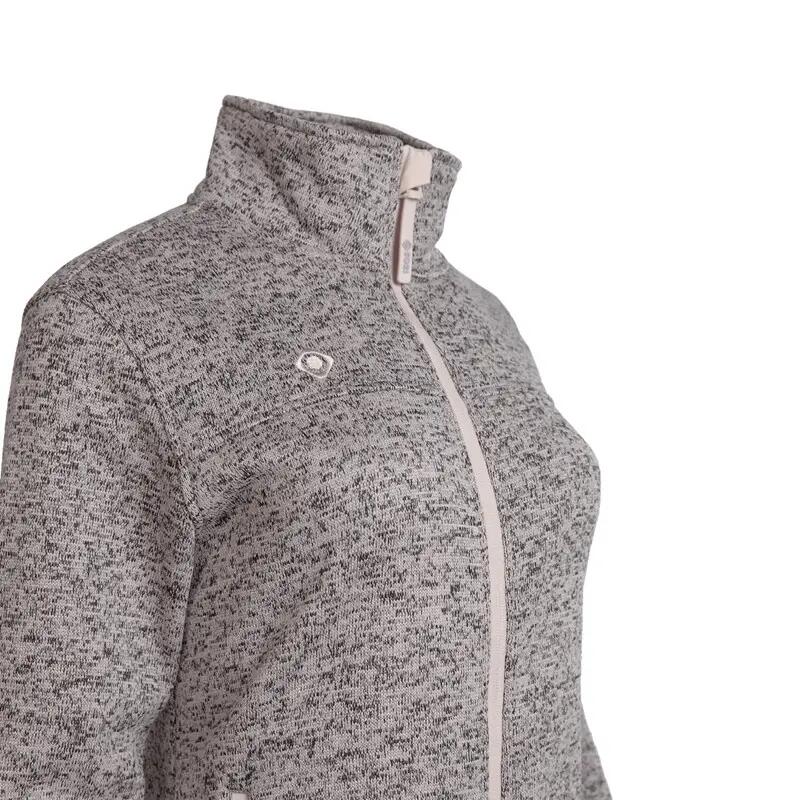 Izas Chaqueta polar de punto térmica de mujer SAMAUN W V3 con cuello alto y 3/4
