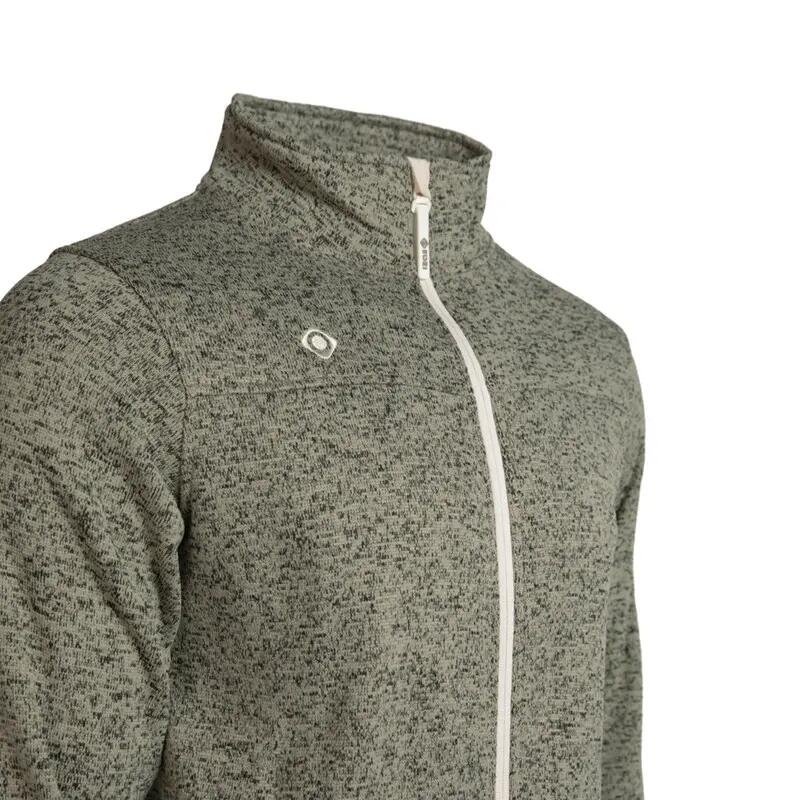 Izas Herren Strickfleecejacke SAMAUN M V3 mit Stehkragen und 3/4