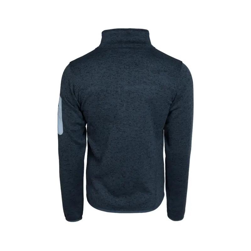 Izas Herren Strickfleecejacke SAMAUN M V3 mit Stehkragen und 2/4