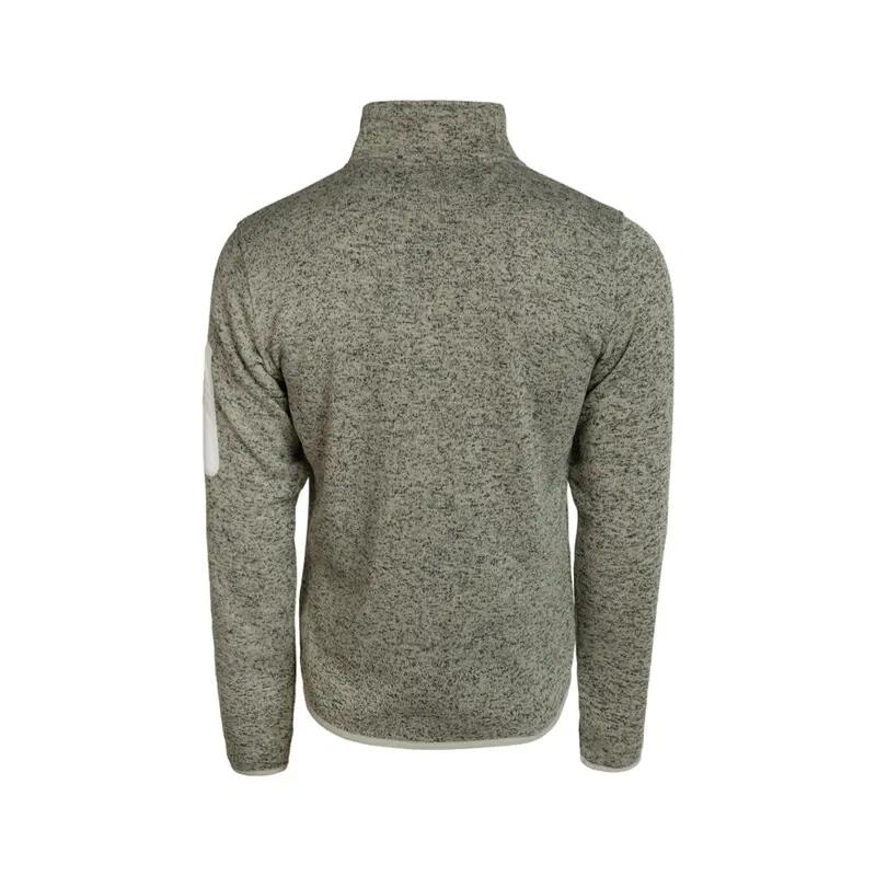 Izas Herren Strickfleecejacke SAMAUN M V3 mit Stehkragen und 2/4