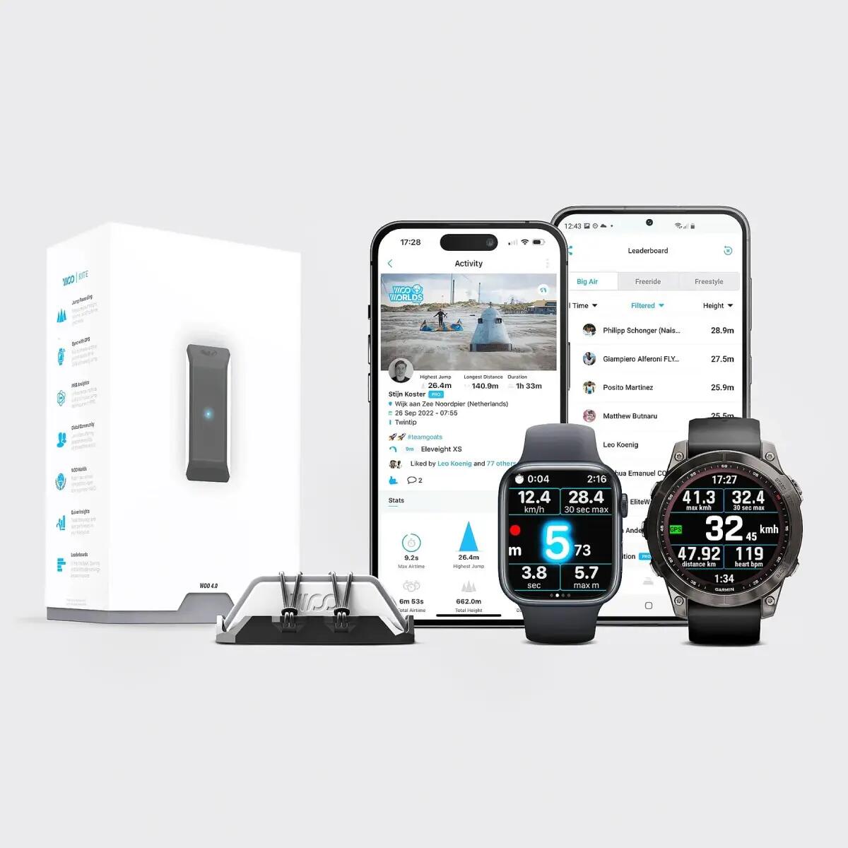 SPRINGSENSOR KITESURF/WAKESURF/SKI/SNOWBOARD WOO SPORTS 4.0 6/7