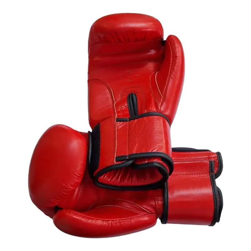 Manusi box lupta Anastasia, piele naturala, rosii, marime 10 OZ 14/15