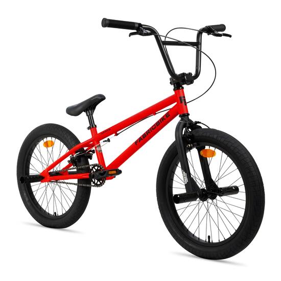 Fabricbike Hawks BMX 20", légère, freestyle, rotor 360°, 9–15 ans, Matte Red