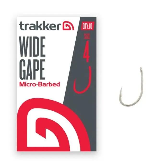 Grote opening haken Trakker Wide Gape TPx5x5 (x10) 4/6