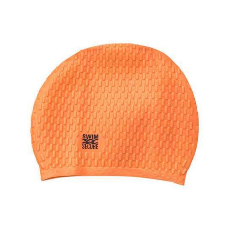 Bubble Swim Hat - Orange