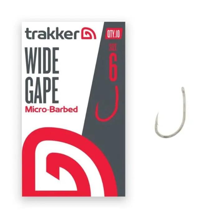 Grote opening haken Trakker Wide Gape TPx5x5 (x10) 3/6
