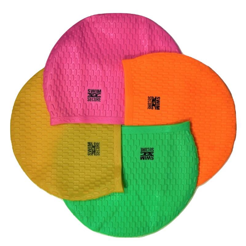 Bubble Swim Hat - Yellow 2/3