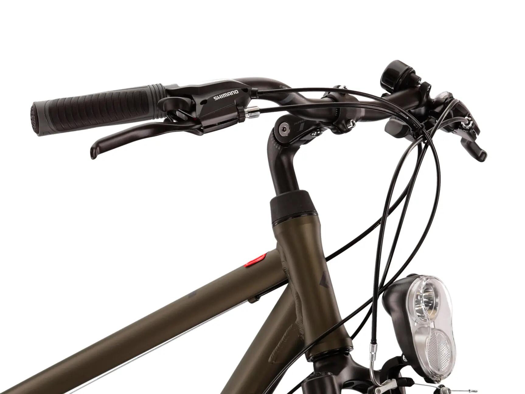 Rower trekkingowy Kross Trans 2.0 28" S (17") 21 biegów khaki/czarny 7/7
