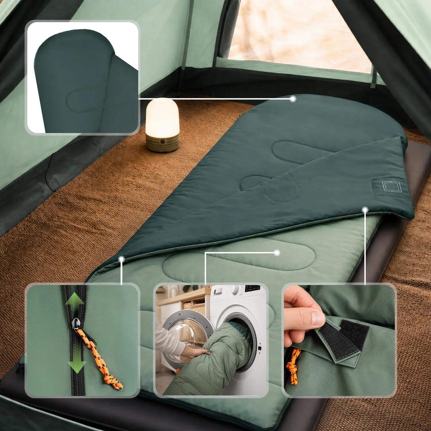 Śpiwór wiosenno-letni typu koperta Spokey Cozy Plus 3/15