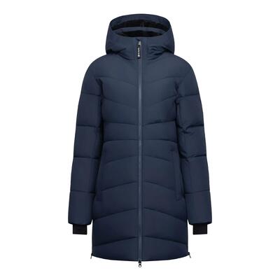 Dames glacier longline gevoerde jas