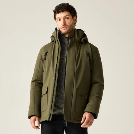 Veste isolante imperméable Marron pour hommes
