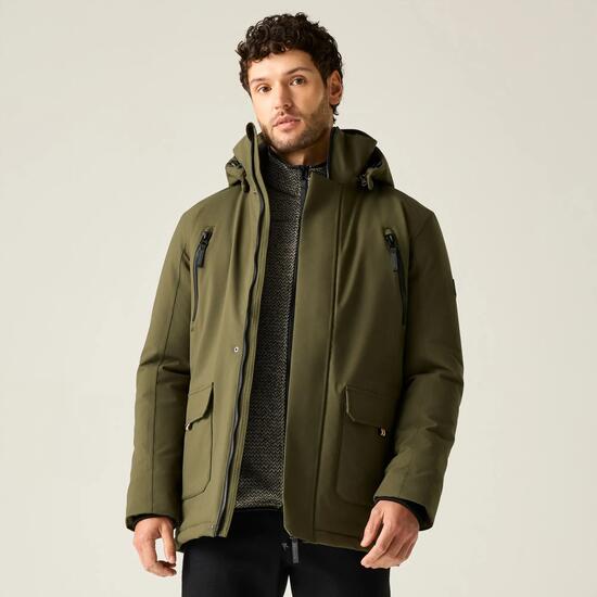 Veste isolante imperméable Marron pour hommes