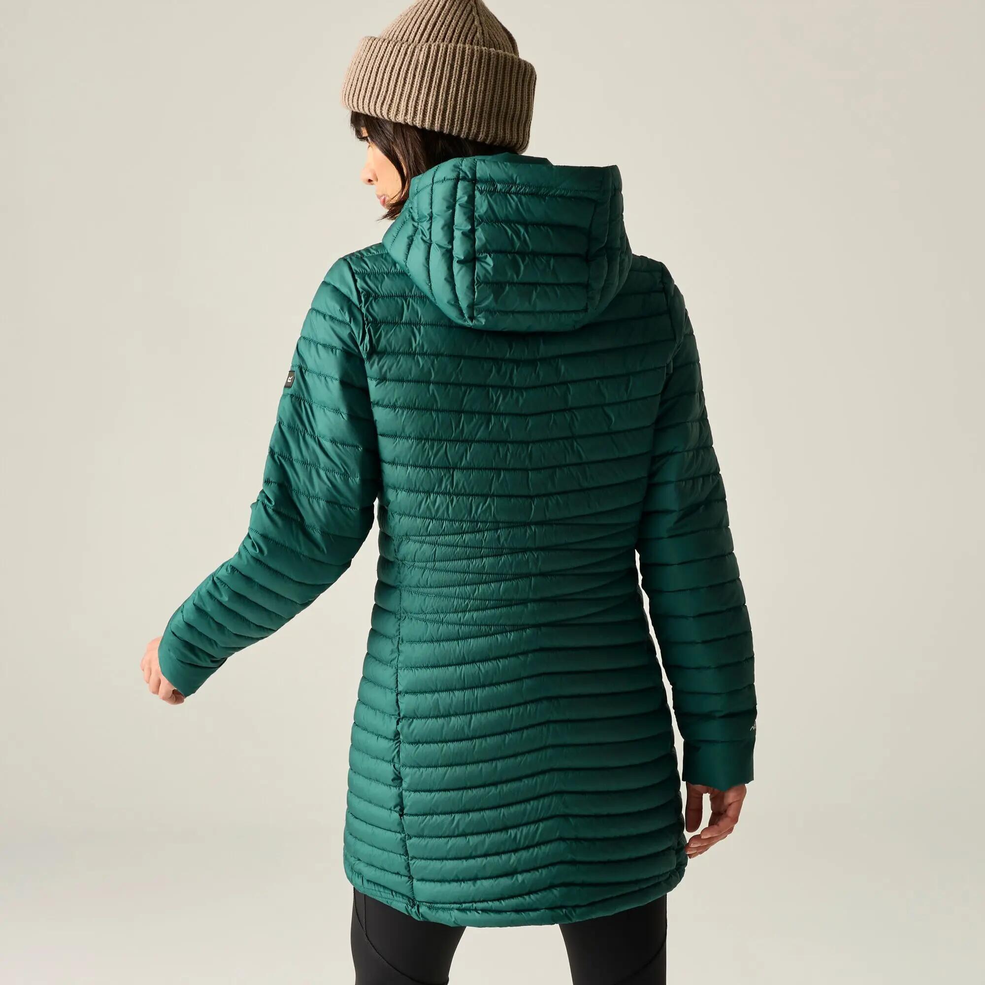 Chaqueta acolchada Selenar larga de mujer 9/15