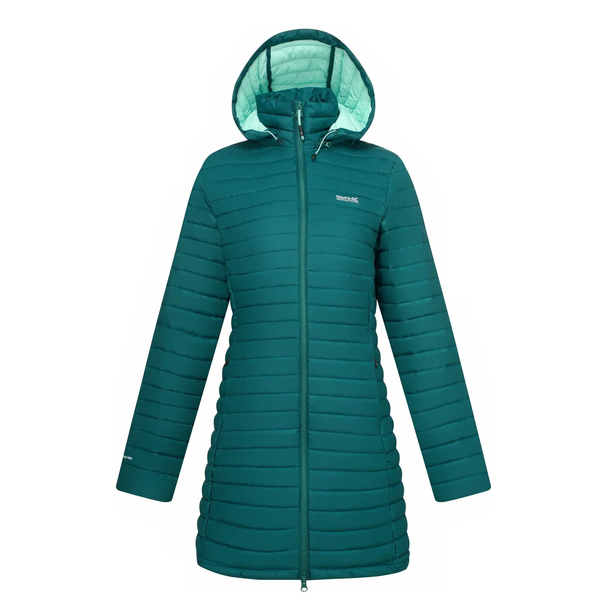Chaqueta acolchada Selenar larga de mujer 15/15