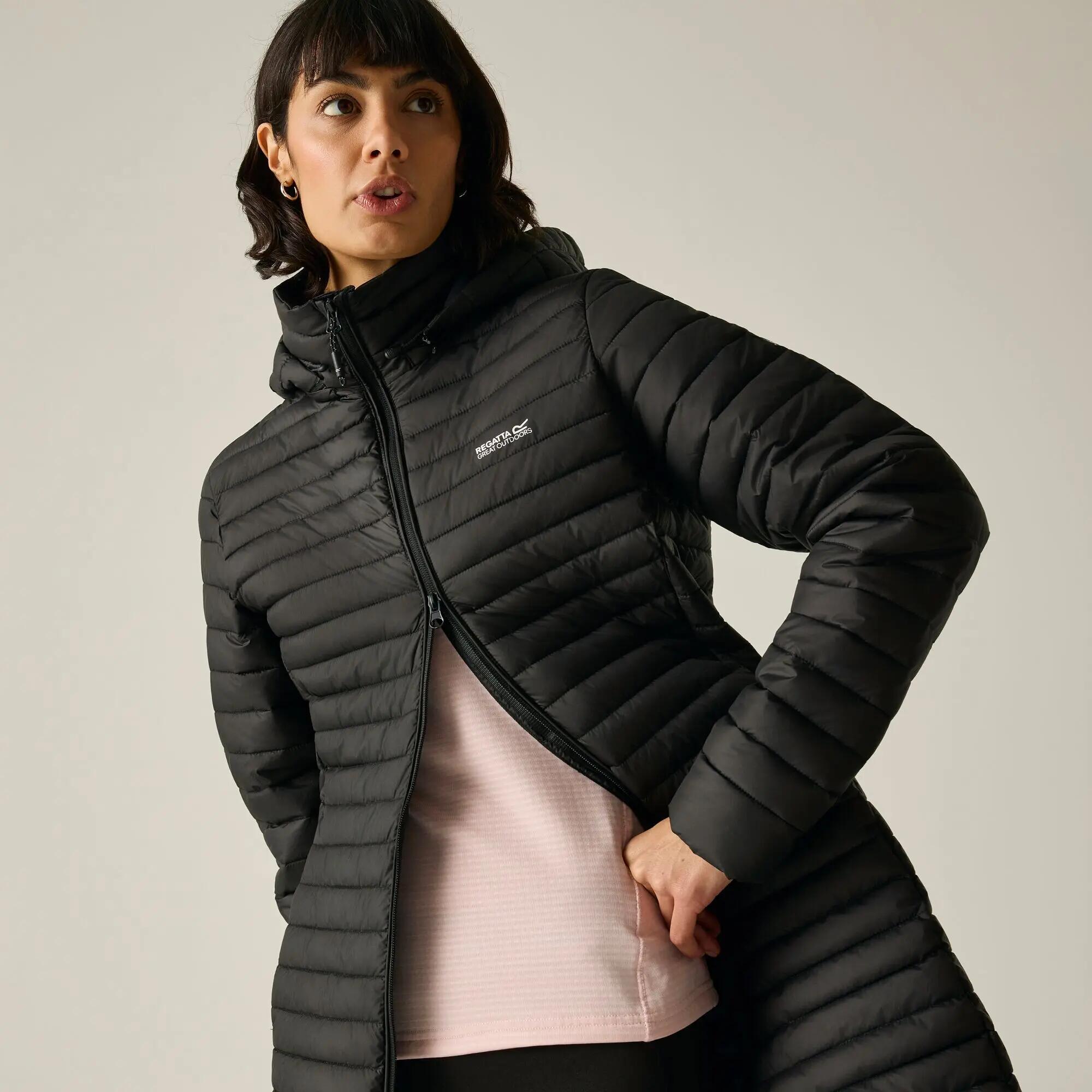 Veste Selenar longue longueur rembourrée pour femmes 4/14