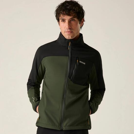 Giacca softshell stretch da uomo Moutdale antivento
