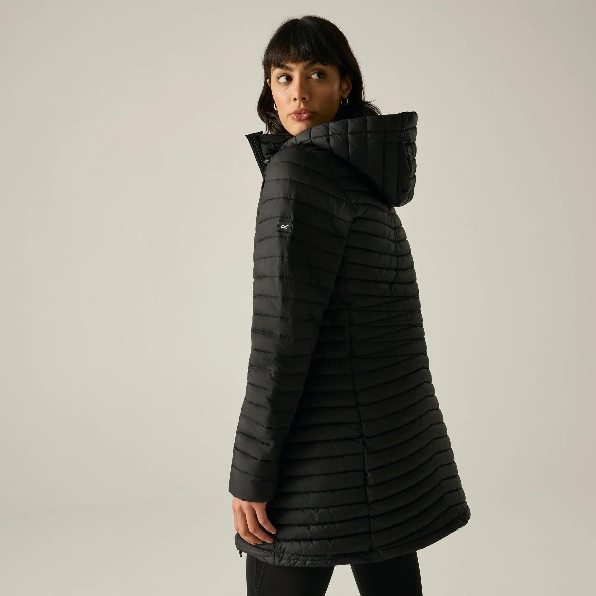 Veste Selenar longue longueur rembourrée pour femmes 3/14