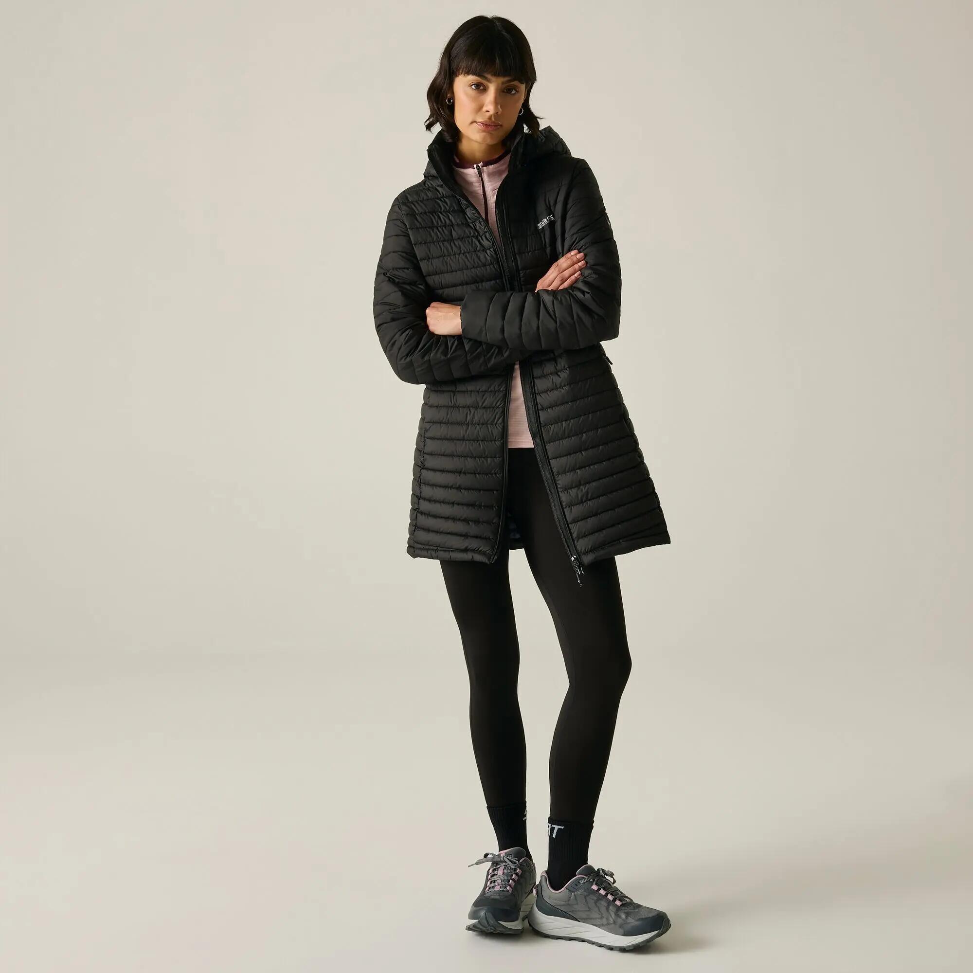 Veste Selenar longue longueur rembourrée pour femmes 2/14