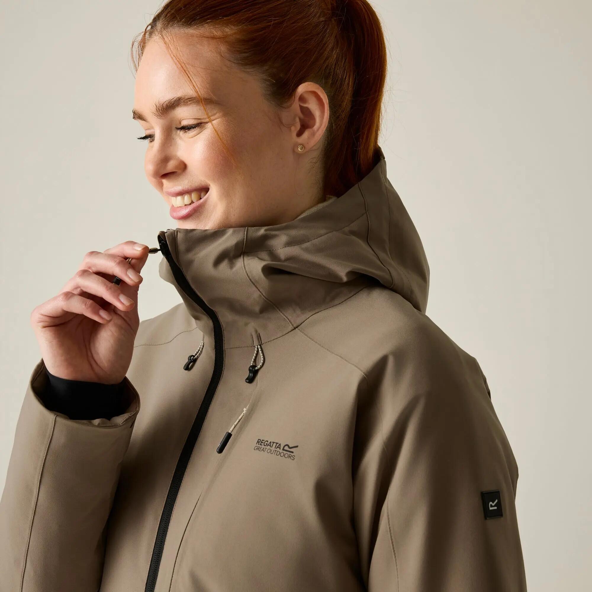 Damen Highton Stretch gepolsterte Jacke 5/14
