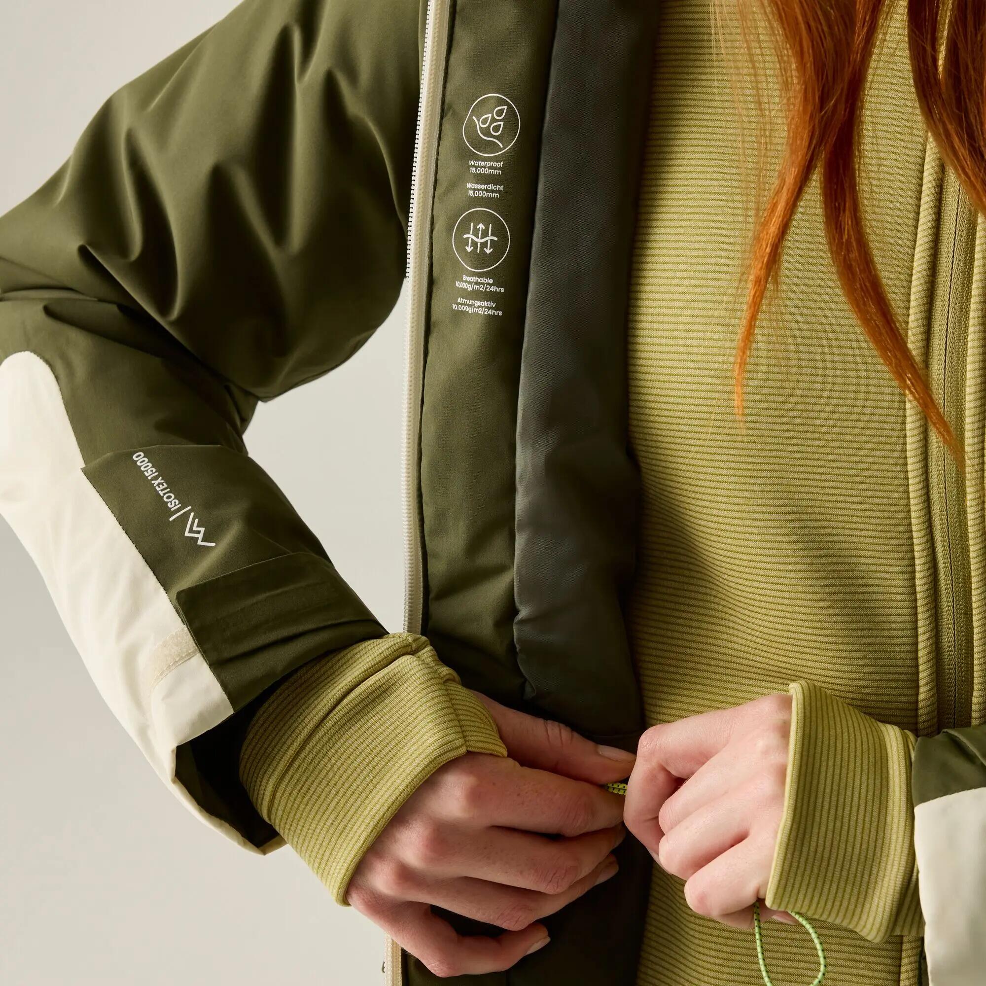 Damen Marcia wasserdichte isolierte Jacke 5/14