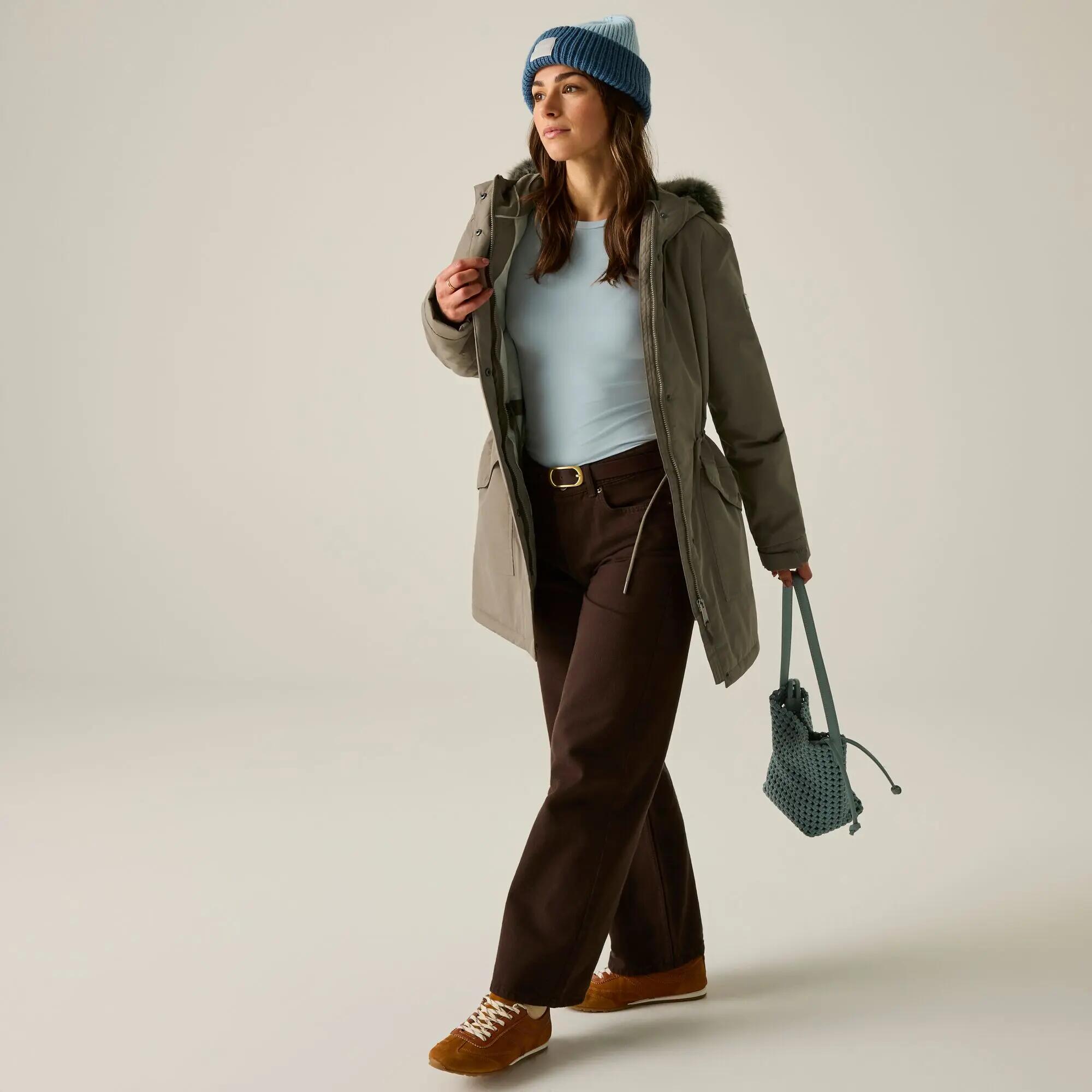 Damen Sophia wasserdichte isolierte Jacke 7/14