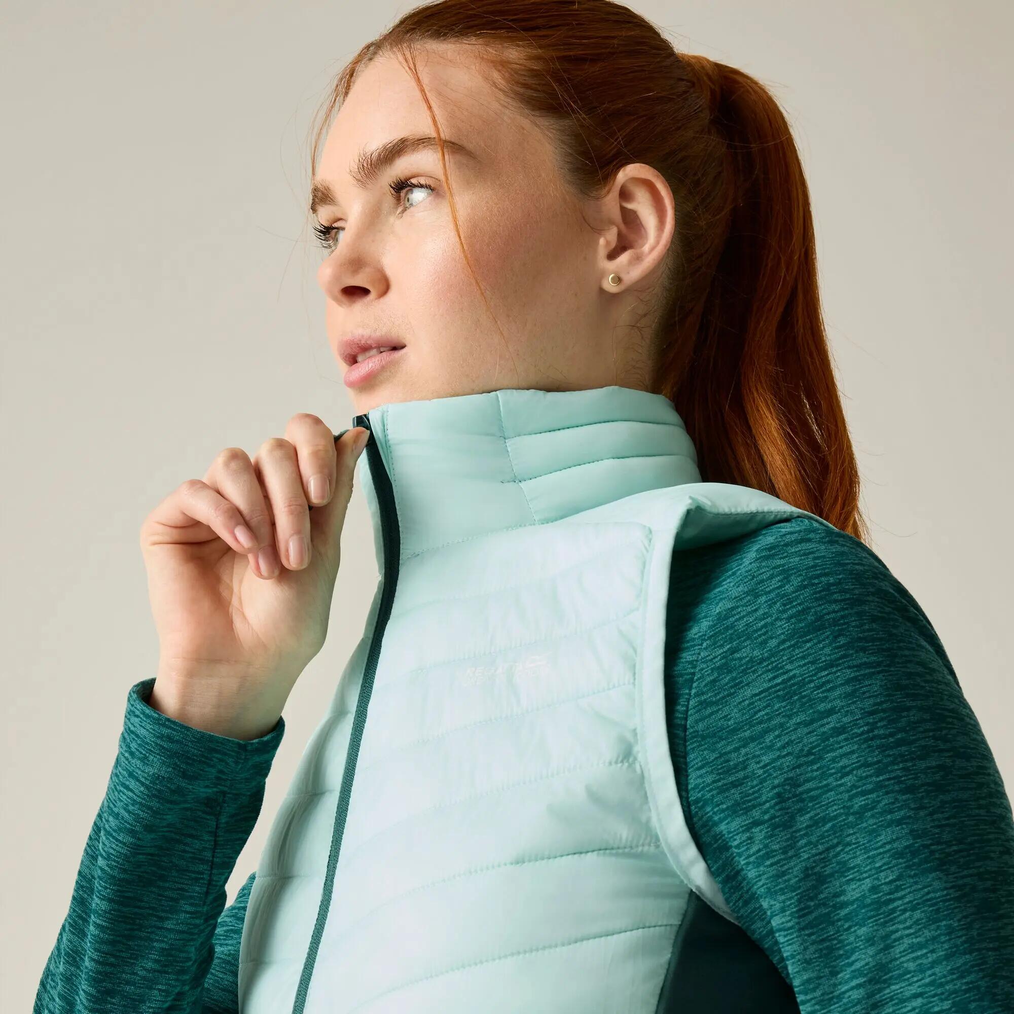 Dames Leedre Hybrid Bodywarmer 5/10