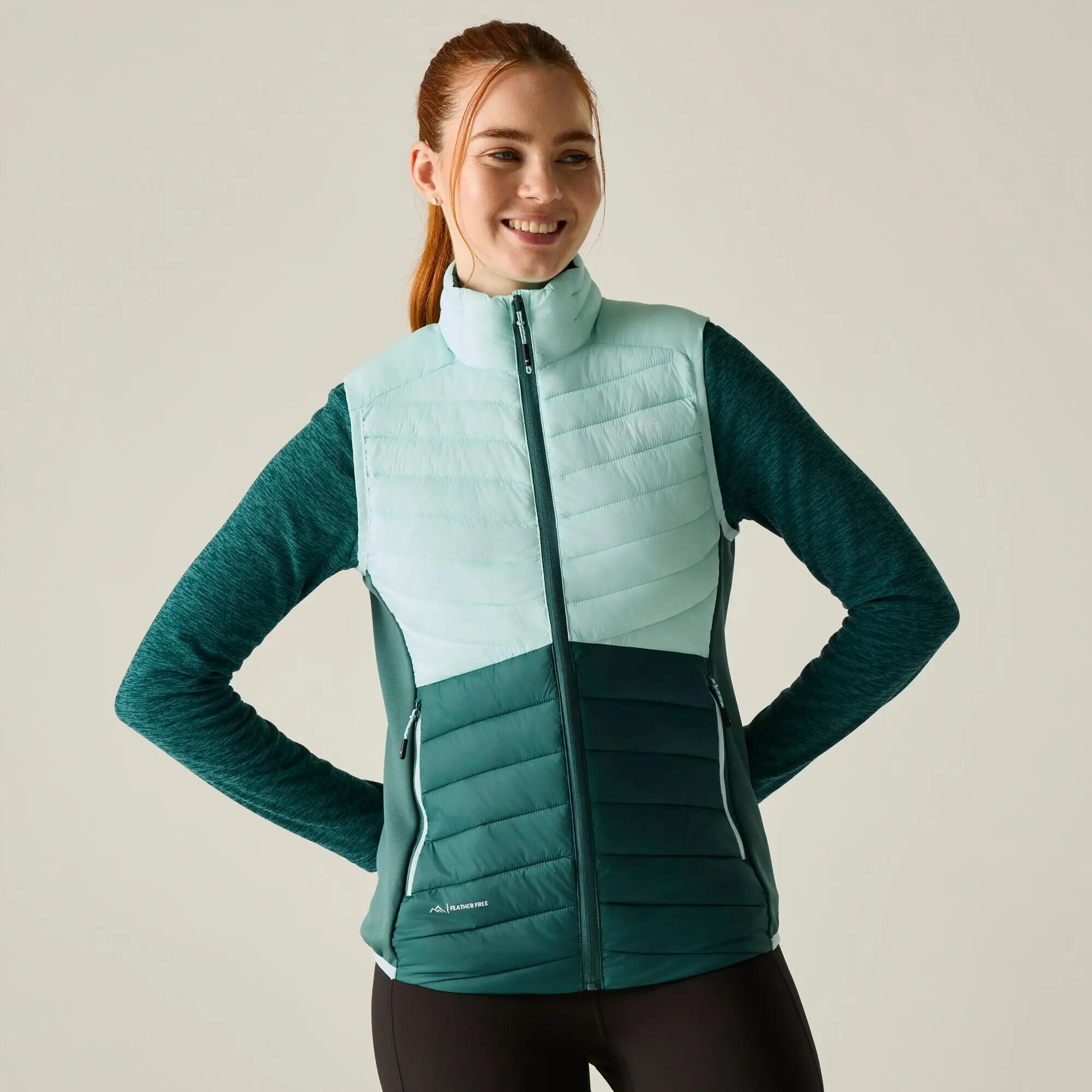 Dames Leedre Hybrid Bodywarmer 4/10