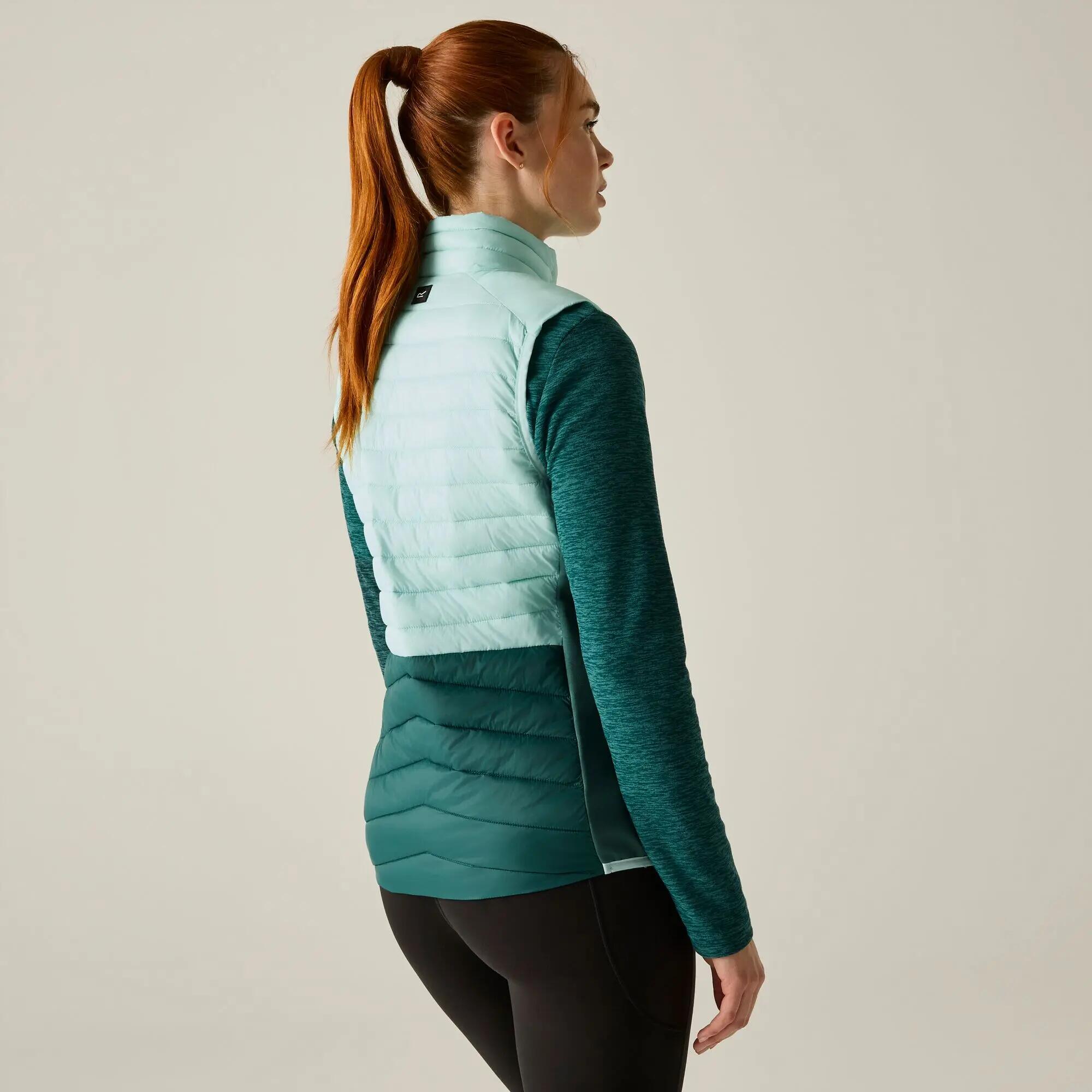 Dames Leedre Hybrid Bodywarmer 3/10