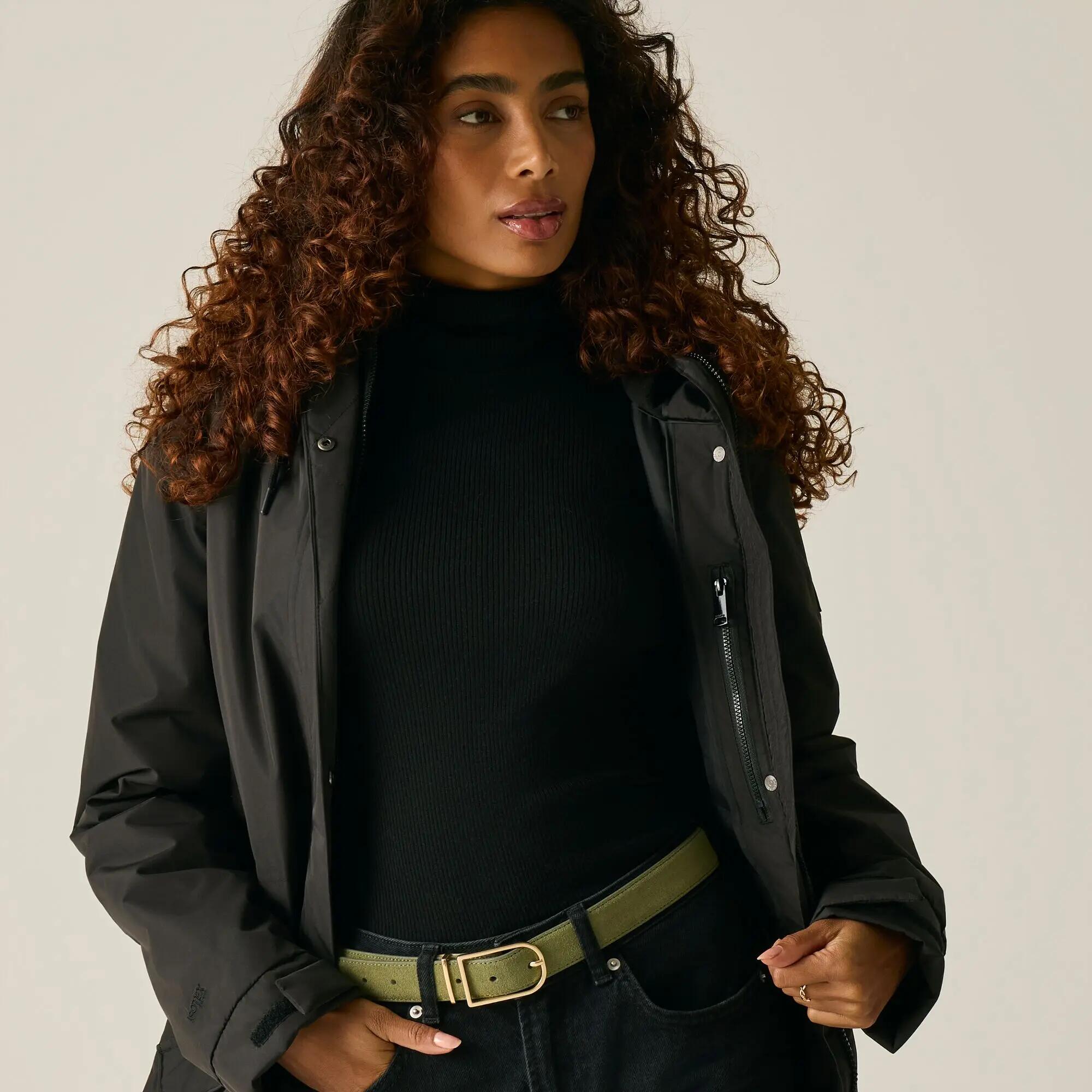 Damen Sophia wasserdichte isolierte Jacke 5/14
